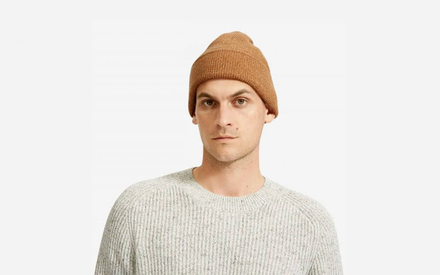 Cashmere Carpenter Beanie