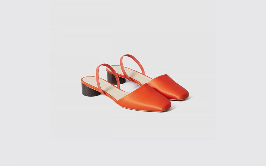 Tapered Square Toe Slingback